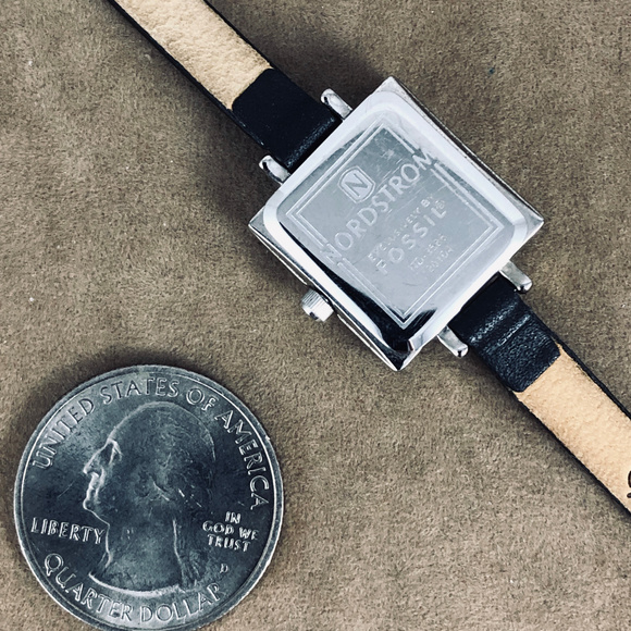 Vintage Nordstrom Fossil Swarovski Crystal Watch main image 4